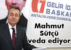 Mahmut Sütçü Antalya'ya veda ediyor